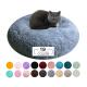 Fluffy Anti Anxiety Pet Calming Beds Washable Luxury Donut Dog Beds