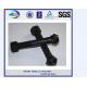 Oxide Black 45# 40Cr Special Railway Bolt , Track Bolts And Nuts