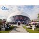 Breathable Big Transparent Geodesic Dome Tent With Steel Frame Affordable Luxury Tents
