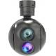 Metal Frame Three Axes Dual Sensors Gimbal with 30X Optical Zoom TV Camera and IR Image Compenents