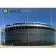 Customized Dark Green Bolted Steel Biogas Storage Tanks
