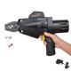 Electric Battery Powered Wire Terminals Crimper Handheld Automatic Crimping Tool Black
