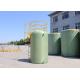 Cylindrical Vertical Frp Chemical Storage Tanks Filament Winding