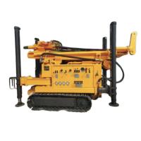 GL300B Crawler Water Well Drilling Rig 300m Depth 105-273mm Hole Diameter