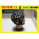 Silver chloride electrode 20 leads EEG Cap , EEG cap for EEG machine,eeg hat