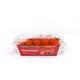OEM ODM Fruit And Vegetable Packaging Boxes Cardboard Paper With PET Lid