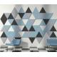 DIY Simple Triangular Wall Decorative Sound Absorbing Panels For Office