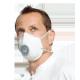 Unique Style Foldable Valved Dust Mask , Outdoor N95 Mask With Valve