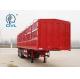 Fence Cargo Trailer Light Self - Weight Cargo Semi Trailer Truck Used In Logistic Industry