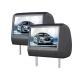 SD Slot 9 Inch Car Headrest Dvd Player Build In Wireless Game Pad
