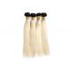 1B Blonde 613 Color Brazilian Hair Weft Ombre Color Human Virgin Hair Weave 12 to 26