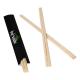 Takeaway Serving Chopsticks , Paper Packaging Holding Sushi Sticks Bamboo
