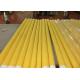Low Elongation Monofilament Polyester Screen Printing Mesh With White And Yellow