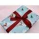0.5mm Christmas Wrapping Tissue Paper , Customized Gift Wrapping Paper