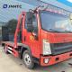 HOWO Wrecker Truck 4x2 5ton Excavator Loader Loading Tow Wrecker Flatbed Cargo Truck