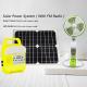 25 Watt Mobile Home Solar Lighting System With Radio USB Charging Port SRE-6828 3pcs