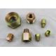 Male and Female Thread Hydraulic NPT Thread Adapters Zinc Plated Carbon Steel