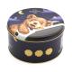 Factory Price Customized Tinplate Packing Round Metal Box Container Cake Cookie Tea Candle Tin