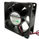 3000Rpm Black 12V DC Axial Cooling Fan 70x70x25mm Multipurpose