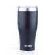 Popular 900ml Stainless Steel Vacuum Insulated Mug Portable Coffee Cup with Straw