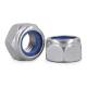 Stainless Steel Hex Nylock Nut DIN985 M8 M10 Nylon Insert Lock Hexagon Head Nuts