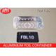 FBL10 Aluminium Foil Container Rectangle Shape 600ml Volume 45 Micron Thickness