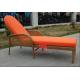 Garden beachside lounge chair waterproof rattan sun lounger