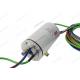 Integrated Ethernet Signal Power Electrical Slip Rings 30rpm With Pneumatic Rotary Unions