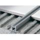 Wood Floor Tile Trim 25mm Aluminium Movement Joint Aluminum Extrusion Profile