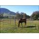 1.8m Height Cattle Farm Panels , Animal Metal Horse Fence Panels Flexible