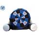 Large Jumbo Inflatable Velcro Soccer Dart Board Sports Game For Outdoor