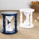 24 Hours Sand Clock Hourglass Sand Timer For Kid Wooden Stool