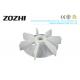Strong Flexibility Easy Spare Parts PP Induction Motor Fan Blade For Cooling