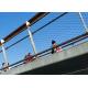 2.0 Mm Wire 60x60 MM SS 304 Flexible Safety Netting For Bridge
