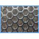 Anodizing Hexagonal Perforated Aluminum Sheet / Screen 1.5mm Thickness
