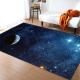 1.2*1.6m Starry Sky New Cartoon Big Carpet Source Wholesale Feather ins Style Bedroom Floor Mats