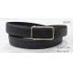 Special Plate Black Waist Belt , Black Womens Belt For Ladies In 3.2cm