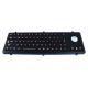 Backlit Stainless Steel keyboard Black Color Waterproof with 71 keys