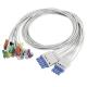 P-Hilips 4+6 ECG Leadwires TPU Material IEC 4.0 Banana EKG Leadwires