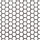 0.8mm Thickness G90 Round Hole Perforated Metal Screen Mesh