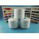 Plastic Cone Spun Polyester Yarn White 100% Pure Virgin Sewing Use