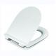 White U-Shaped Toilet Seat Sustainable and Comfortable for Optimal Hip Curve Fit