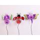 Small Solar Insect Garden Ornaments Solar Powered Garden Decoration With LED Light