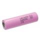 Weight 45g Cylindrical Rechargeable Lithium Ion Battery Pink Pvc Color