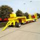 Machine Carriers Dropbed Low Loader Truck Drawbar Trailers