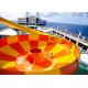 Multi Color Huge Water Slide Water Park Attraction Equipment 38 X 30m Floor Space