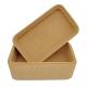 Natural Durable Cork Box With Lid Storage Containers For Daily Storage