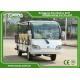 EXCAR white 72V 11 Seater Electric Sightseeing Car With Storage Basket