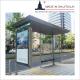 Anti Corrosion HDG 6hrs/Night Digital Bus Shelters