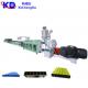 450 - 650kg/H HDPE Single Screw Extruder Machine Fishing Raft Pedal PVC Profile Extruder